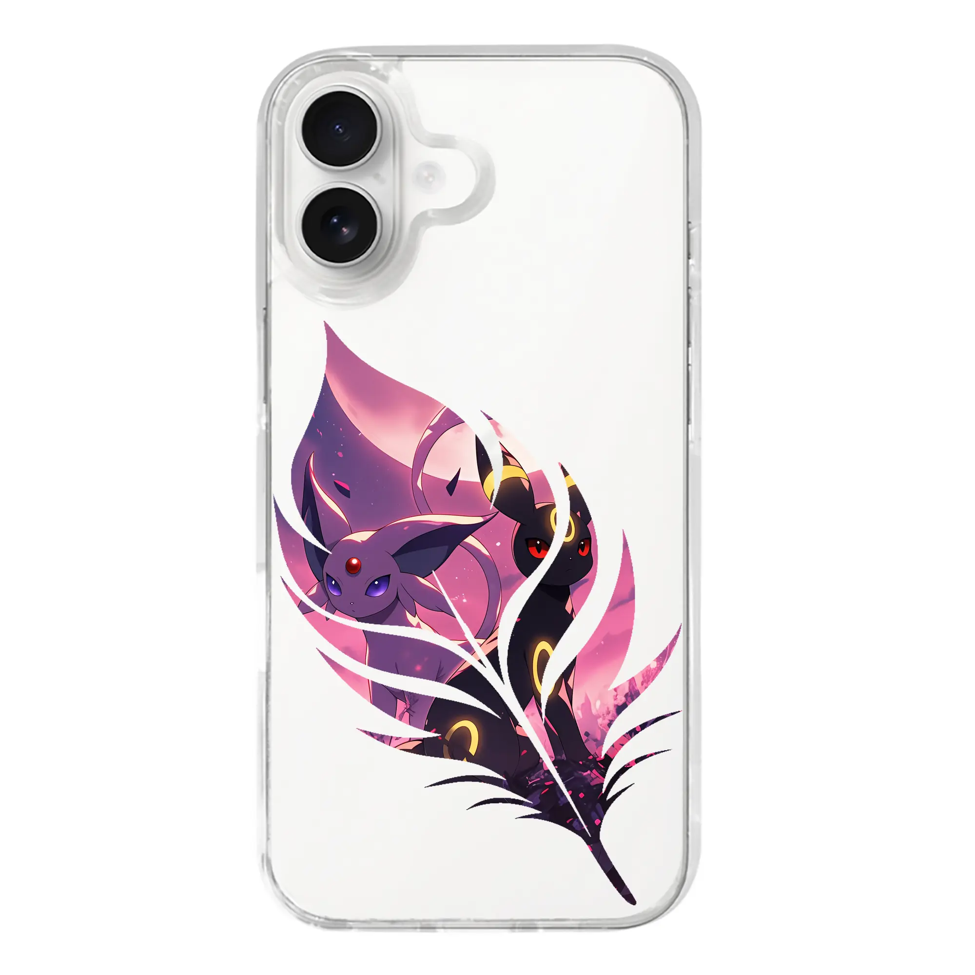 ポケモン グッズ,イーブイ - iPhone 17シリーズ 透明スマホケース – 薄型・耐衝撃・精密フィット保護カバー